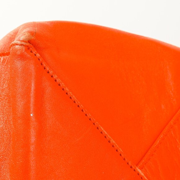 Celine 2011 Lambskin Vertical Bi-Color Cabas Hibiscus Tote Bag - Picture 6 of 13